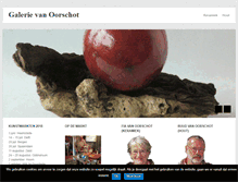 Tablet Screenshot of galerievanoorschot.nl